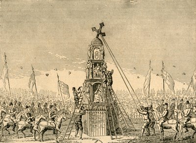The Demolition of Cheapside Cross, 1643, 1897. tekijältä Unbekannt