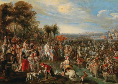 Hannibalin lähtö, 1700-luvun alku.. tekijältä Unbekannt