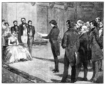 Deputation, Lontoo ja Dublin ennen kuningatarta, 1840-luku, 1900 tekijältä Unbekannt