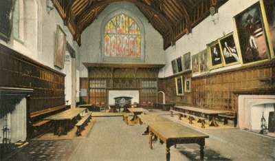Ruokasali, Eton College, 1910. tekijältä Unbekannt