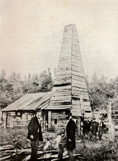 The Drake Well, Pennsylvania, Amerikka, 1859 tekijältä Unbekannt
