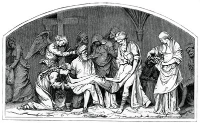 Pääsiäishauta, 1554-1564, 1870 tekijältä Unbekannt
