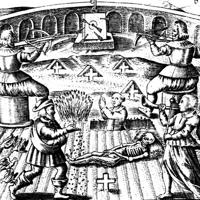 Basil Valentinen, legendaarisen 1400-luvun saksalaisen munkin kahdeksas avain, 1651 tekijältä Unbekannt