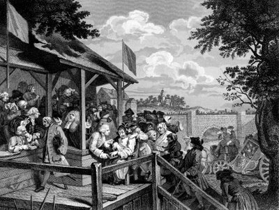 Vaalit: Äänestys, 1700-1800-luku tekijältä Unbekannt