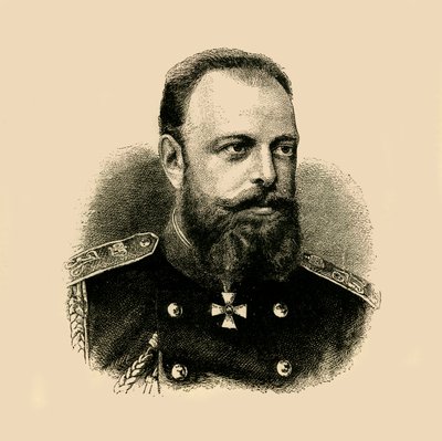 Keisari Aleksanteri III, 1881. tekijältä Unbekannt