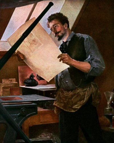 Kaivertaja, 1911-1912 tekijältä Unbekannt