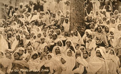The Fair Maids of Sippi, Simla, c1918-c1939. tekijältä Unbekannt