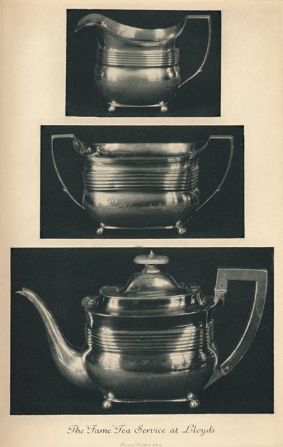 The Fame Tea Service Lloydsissa, c1804, 1928 tekijältä Unbekannt