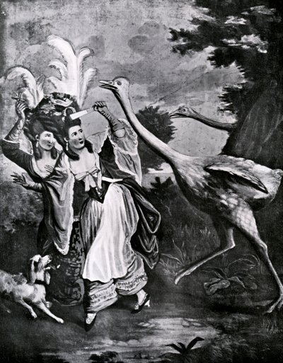 Sulkamessut peloissaan, 1700-luku tekijältä Unbekannt