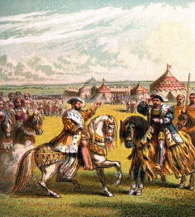 Kultakankaan kenttä, 1520, c1850 tekijältä Unbekannt