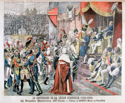 Kunnialegioonan ensimmäinen ristien jako, 1804 1904 tekijältä Unbekannt