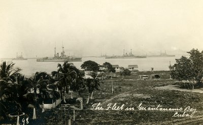 Laivasto Guantanamo Bayssa, Kuubassa, vuodelta 1919. tekijältä Unbekannt