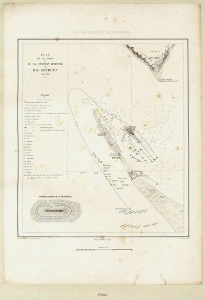 Kelluvat paristot Kinburnin piirityksessä 1855-1856, 1856 tekijältä Unbekannt