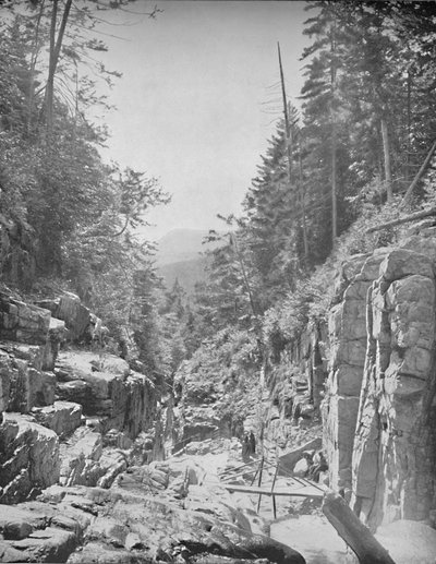 The Flume, Franconia White Mountains, N.H., c1897. tekijältä Unbekannt