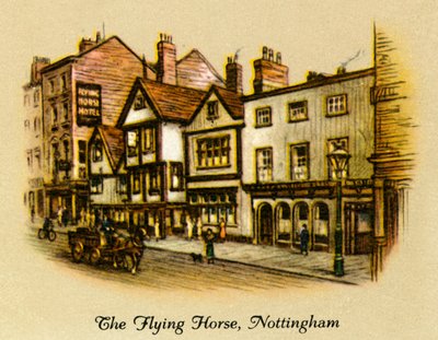 Lentävä hevonen, Nottingham, 1936. tekijältä Unbekannt