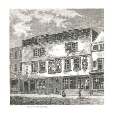 Fortune-teatteri. Wilkinsonin vuonna 1811, 1878 julkaisemasta vedoksesta tekijältä Unbekannt