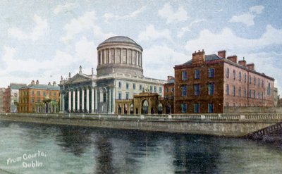 The Four Courts, Dublin, Irlanti, 1900-1920-luku tekijältä Unbekannt