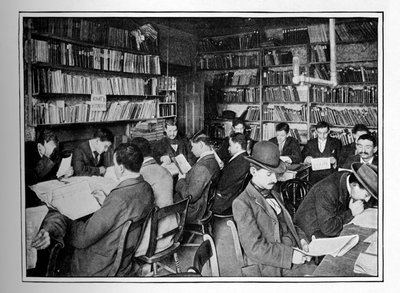 The Free Russian Library and lukusali, 15 Whitechapel Road, Stepney, Lontoo, c1901 1901 tekijältä Unbekannt