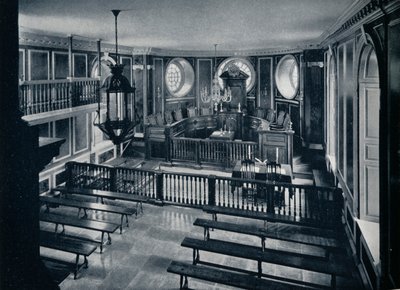 Williamsburgin pääkaupungin yleinen tuomioistuin, vuonna 1938 tekijältä Unbekannt