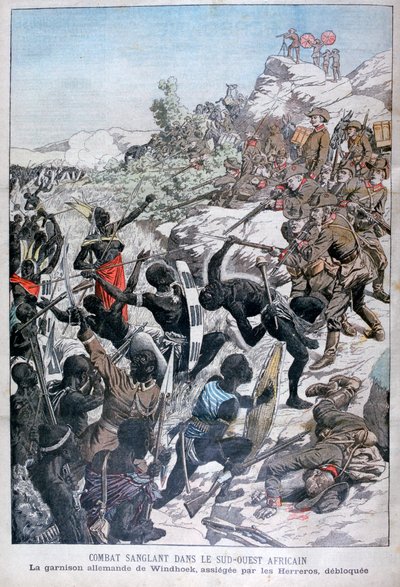 Hereron piirittämä Windhoekin saksalainen varuskunta, Lounais-Afrikka, 1904 tekijältä Unbekannt