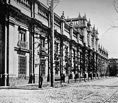 Hallituksen palatsi, Santiago, 1911 tekijältä Unbekannt
