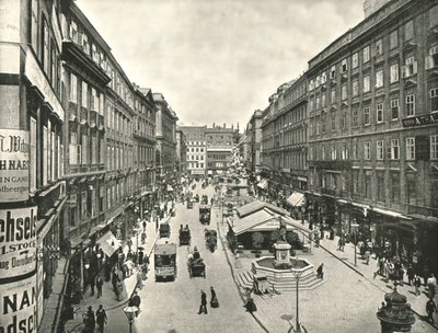 Graben, Wien, Itävalta, 1895. tekijältä Unbekannt