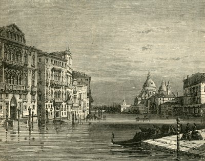 Grand Canal, Venetsia, 1890. tekijältä Unbekannt