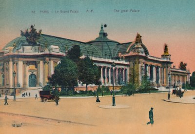 Grand Palais, Pariisi, 1920 tekijältä Unbekannt