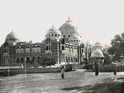 The Great College, Baroda, Intia, 1895. tekijältä Unbekannt