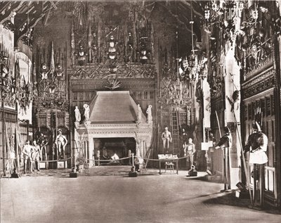 Suuri sali, Edinburghin linna, Edinburgh, Skotlanti, 1894. tekijältä Unbekannt