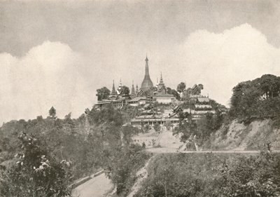 Suuri pagodi, Moulmein, 1900. tekijältä Unbekannt