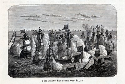 The Great Sea-Fight Off Sluys, 1882 tekijältä Unbekannt