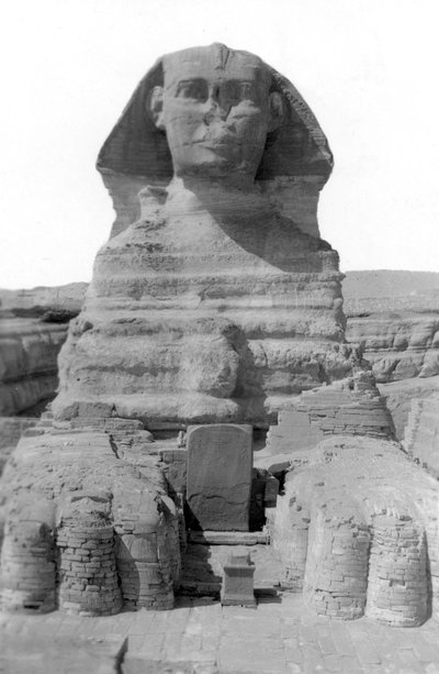 Gizan suuri sfinksi, Egypti, toukokuu 1949 tekijältä Unbekannt