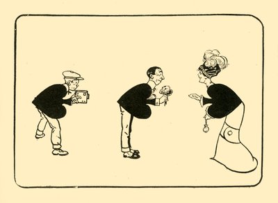 Tervehdys patakolmen päällä, 1910. tekijältä Unbekannt