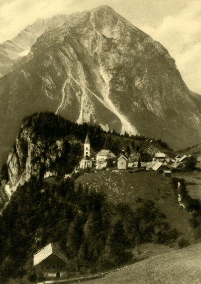 The Grimming, Pürgg, Steiermark, Itävalta, 1935. tekijältä Unbekannt