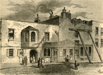 Gun Tavern, 1820, c1876. tekijältä Unbekannt