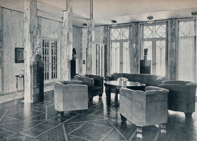 Stoclet-palatsin sali, Bryssel, Belgia, 1914 tekijältä Unbekannt