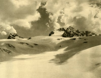 Hallstätter-jäätikkö, Dachstein-vuoret, Ylä-Itävalta, n. 1935. tekijältä Unbekannt