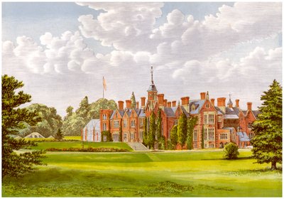 Hendre, Monmouthshire, Wales, Rolls-perheen koti, vuodelta 1880 tekijältä Unbekannt