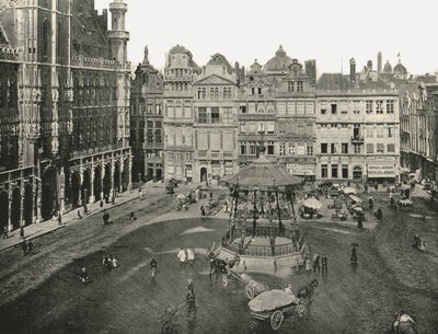 Hotel de Ville, Bryssel, Belgia, 1895. tekijältä Unbekannt