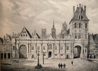 Hotel de Ville vuonna 1583, 1915 tekijältä Unbekannt
