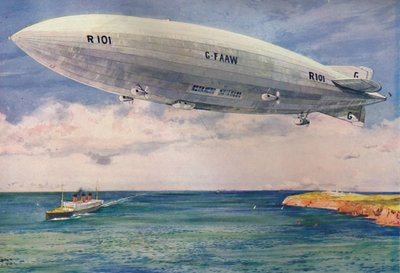 Epäonninen R101, 1927 tekijältä Unbekannt