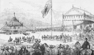 Imperial Durbar Delhissä, Intiassa, 1. tammikuuta 1877 1908. tekijältä Unbekannt