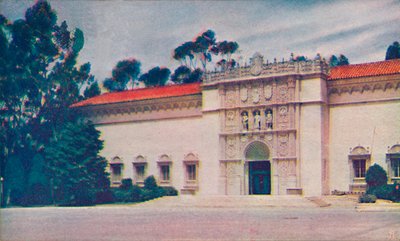 Kuvataidemuseon vaikuttava ovi, vuodelta 1935 tekijältä Unbekannt