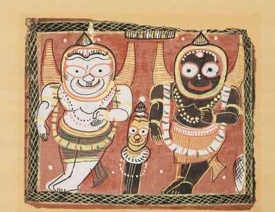 Jagannatha-trio, 1800-luku tekijältä Unbekannt