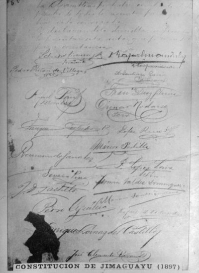 Jimaguayun perustuslaki, 1895, 1920-luku tekijältä Unbekannt