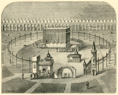 Kaaba, Mekka, 1890. tekijältä Unbekannt