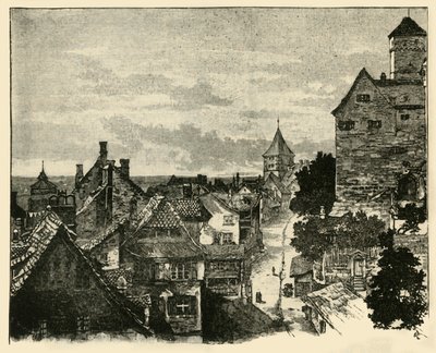 Kaiserberg, Nürnberg, 1890. tekijältä Unbekannt