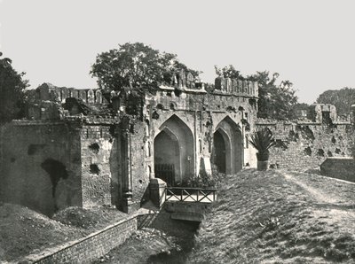Kashmiri Gate, Delhi, Intia, 1895. tekijältä Unbekannt