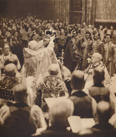 Kuningas kruunataan 12. toukokuuta 1937 tekijältä Unbekannt